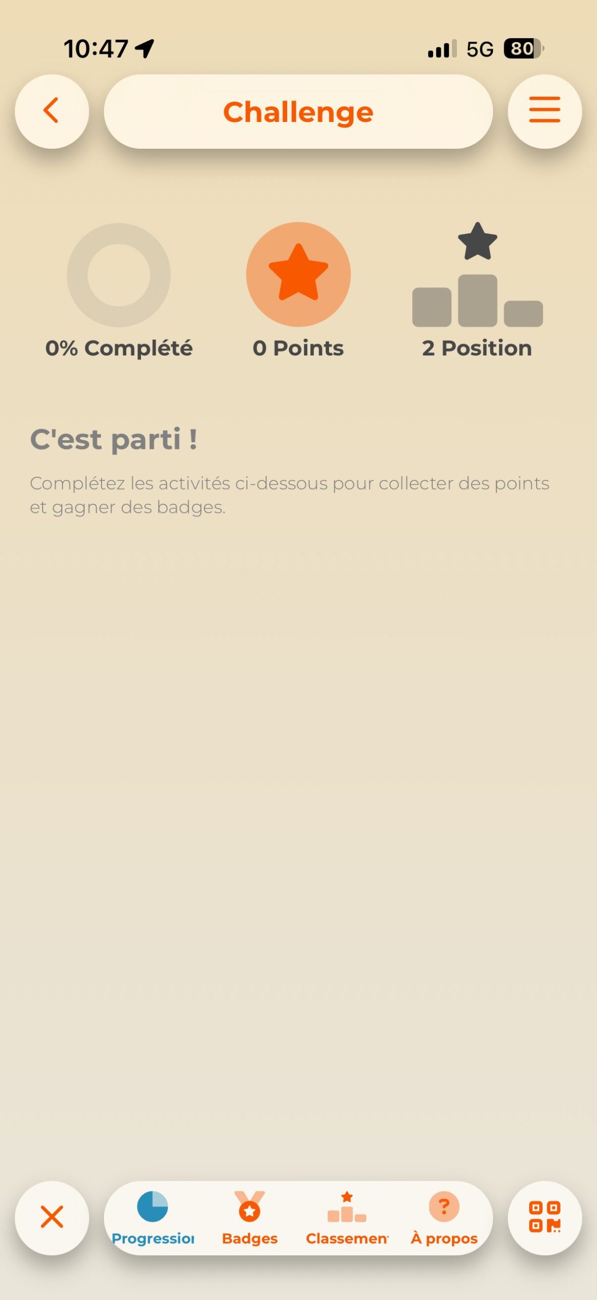 Expérience interactive